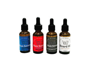 Mens Facial Serum & Beard Oil